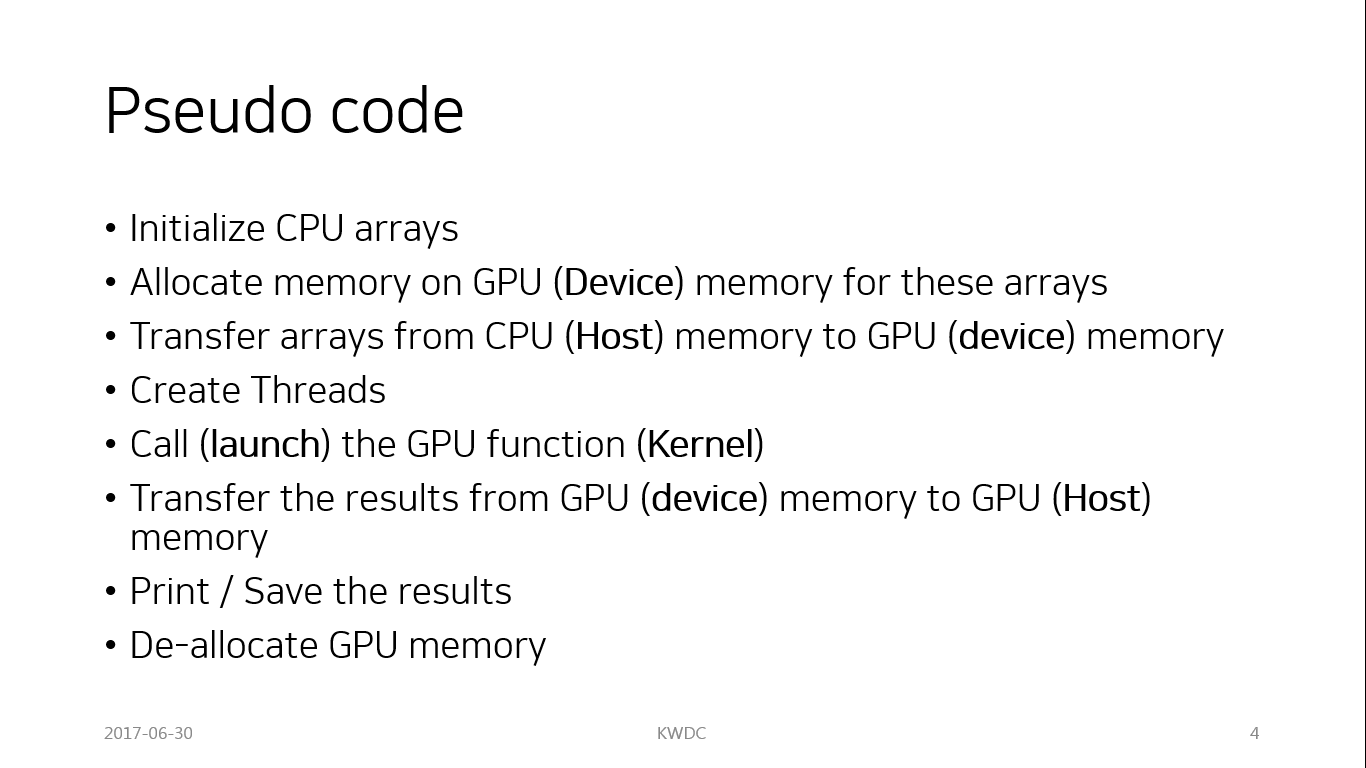 CUDA Programming Tutorial