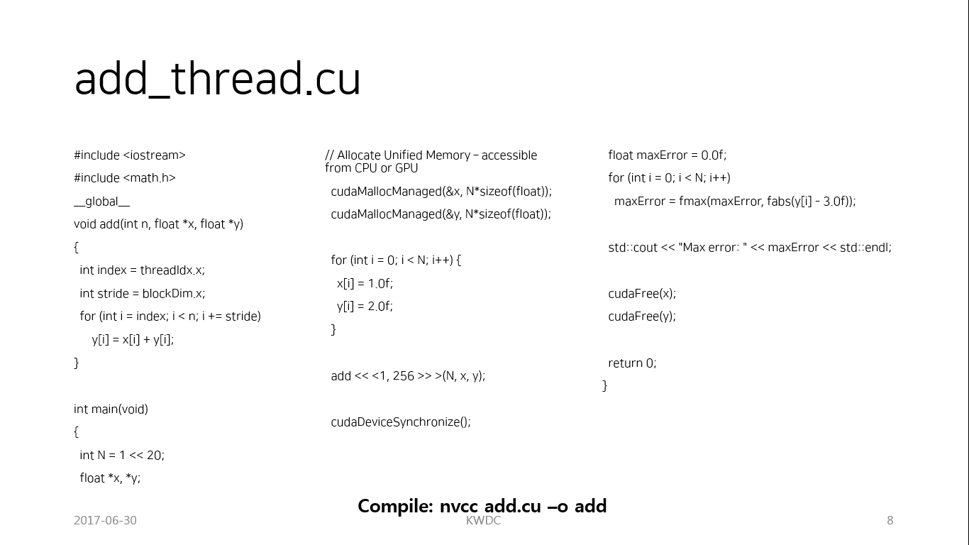 CUDA Programming Tutorial