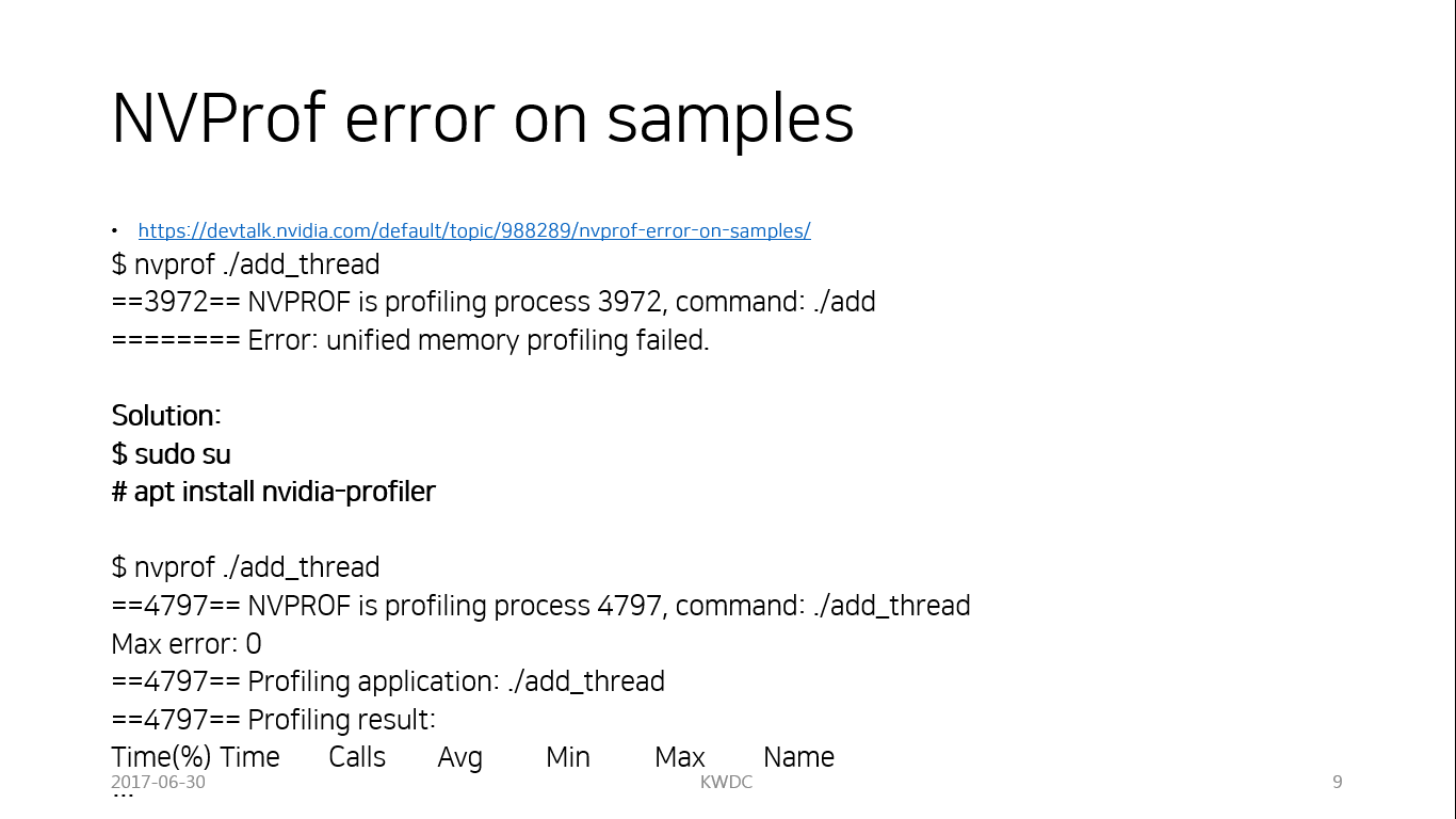 CUDA Programming Tutorial