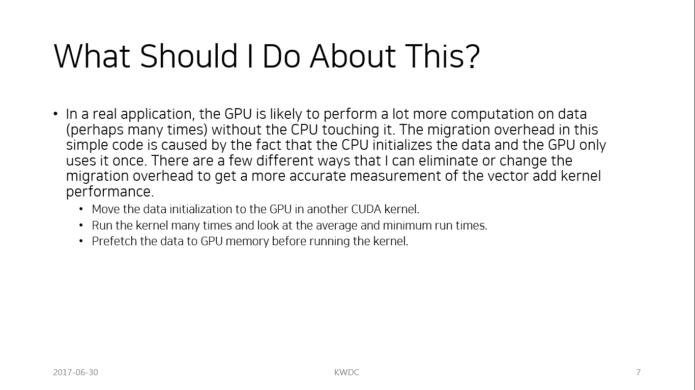 Unified memory