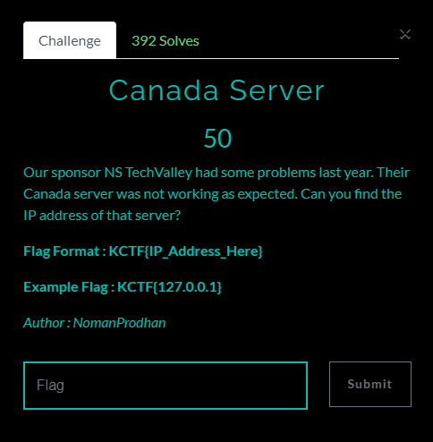 Canada_Server