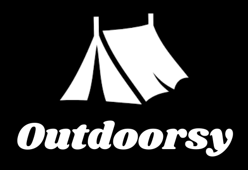 A white tent logo