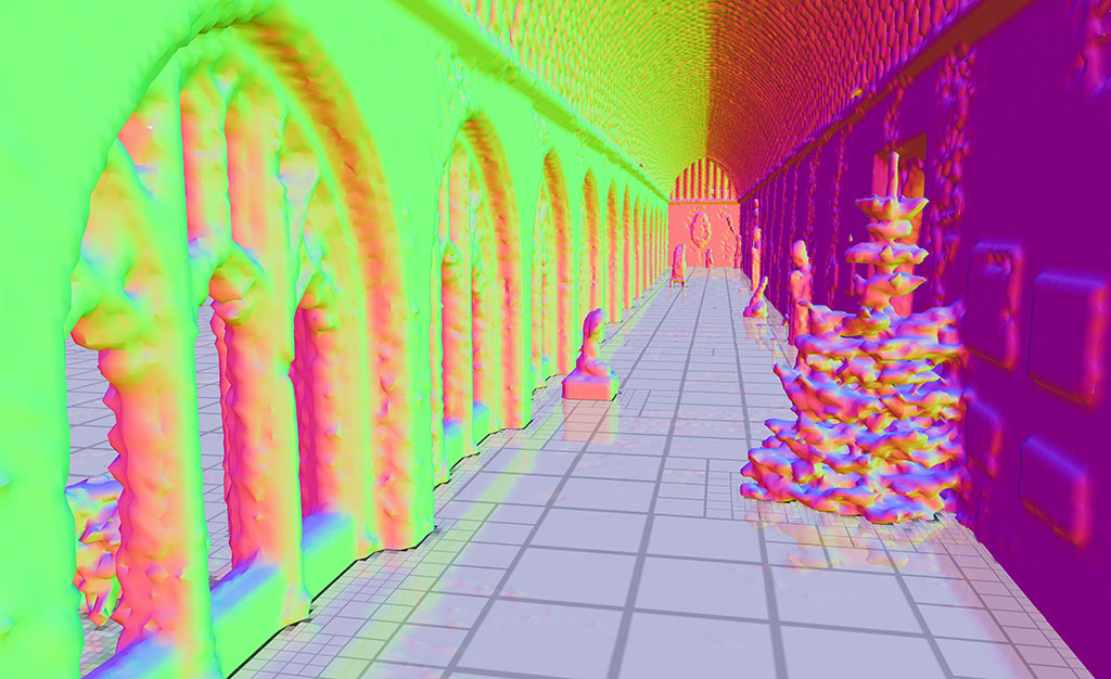3D reconstruction of Newer College's Cloister