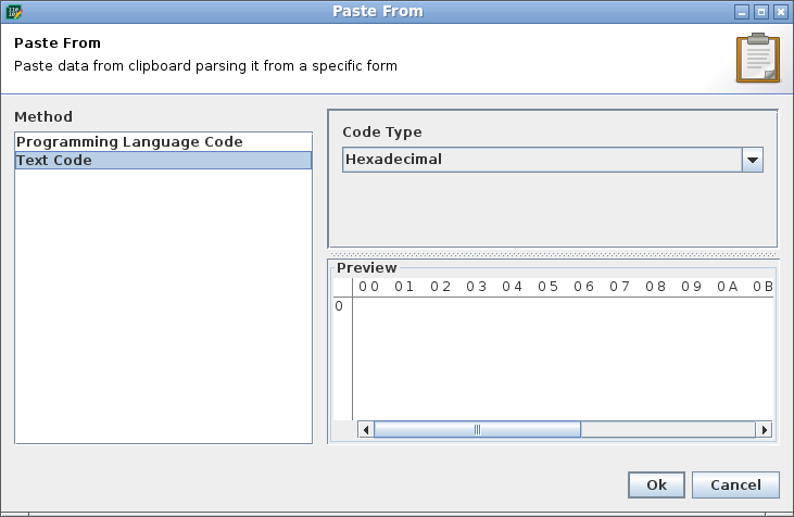 Paste From Dialog