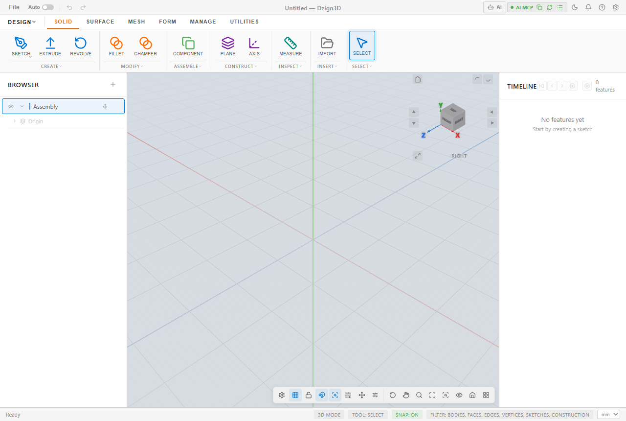 Cindr3D design overview