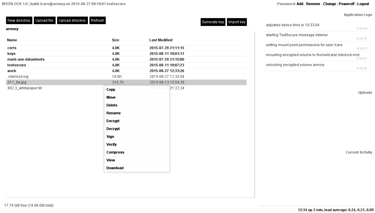 INTERLOCK screenshot