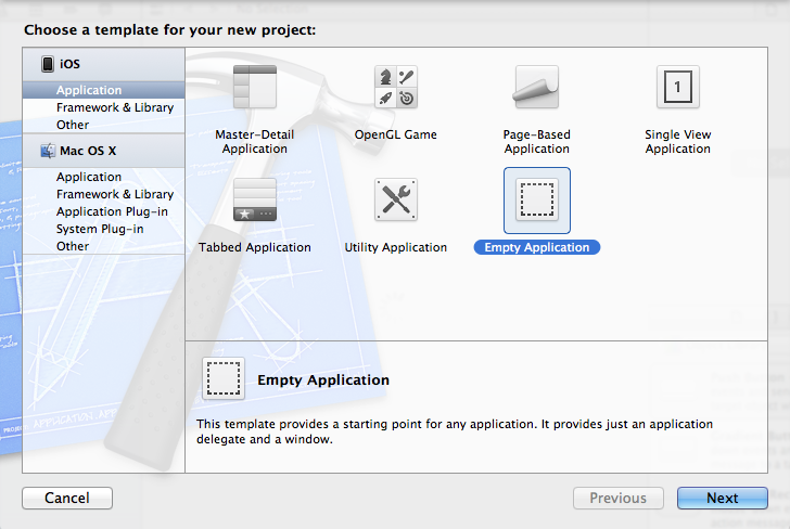 Project creation 