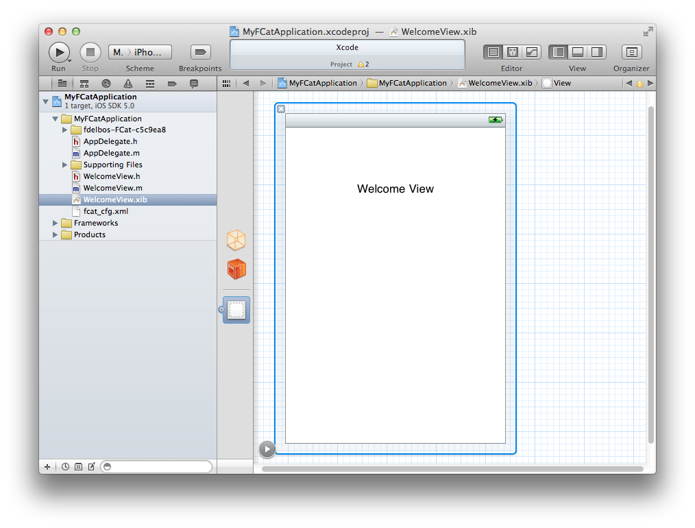 Project creation 