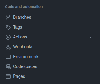 depicting the contents of the course template repository on github