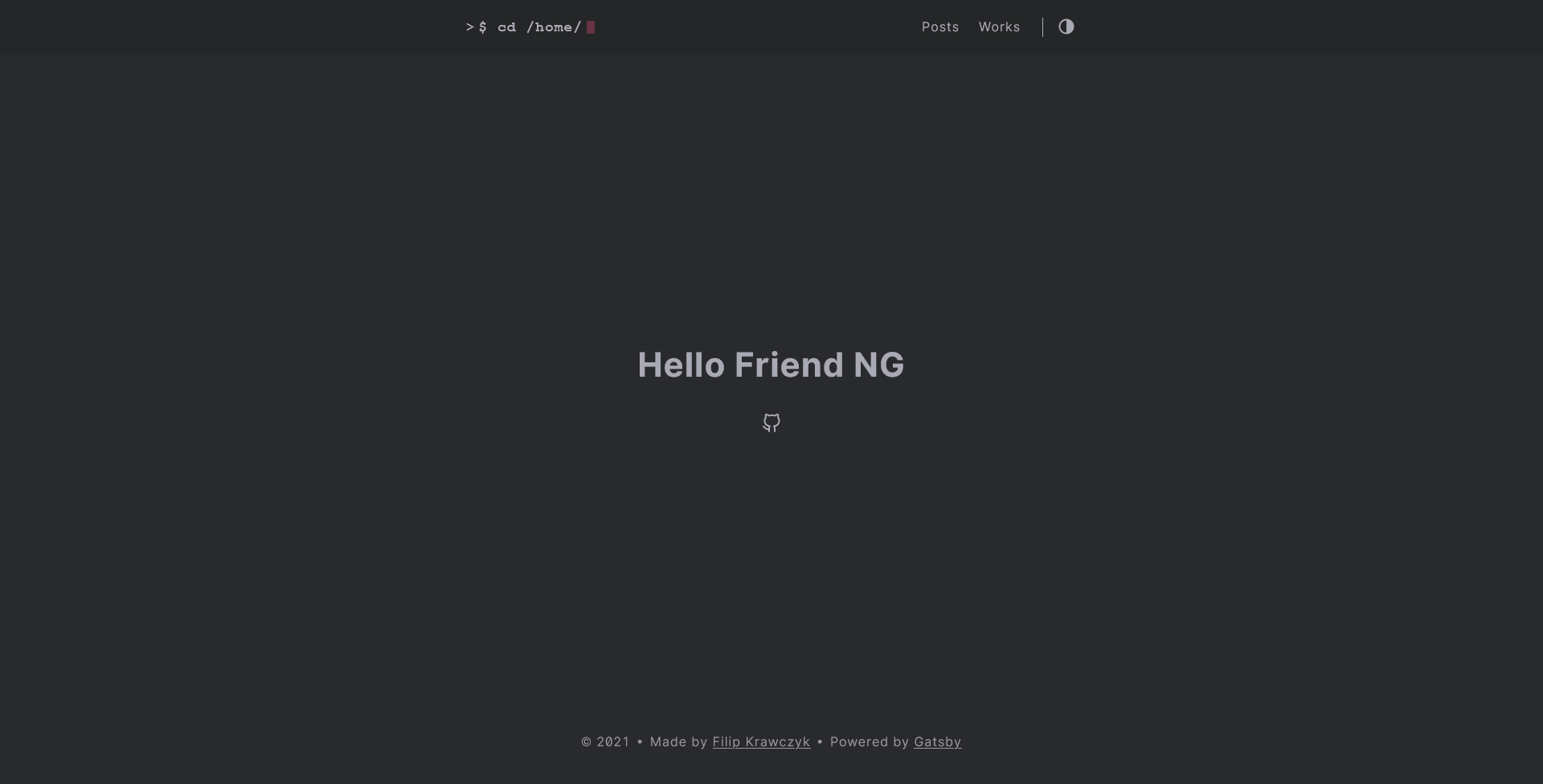 Hello Friend NG