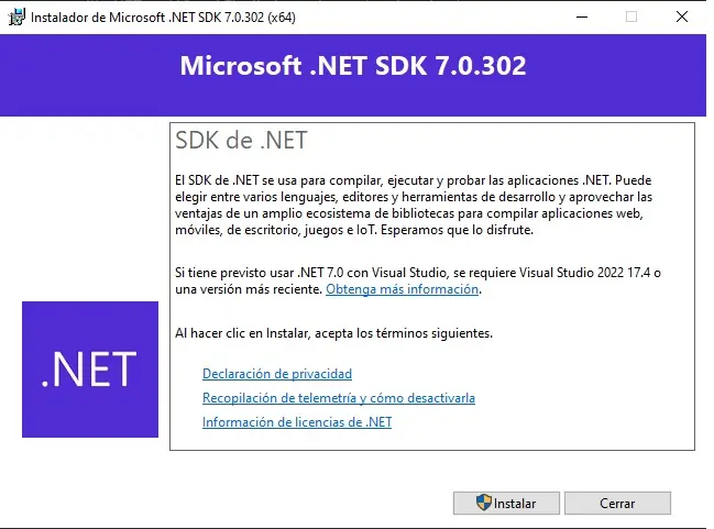 .NET 8 en preview