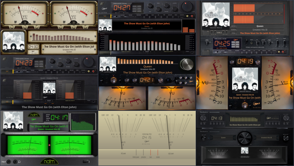A package's preview: nine meters of a theme, tiled