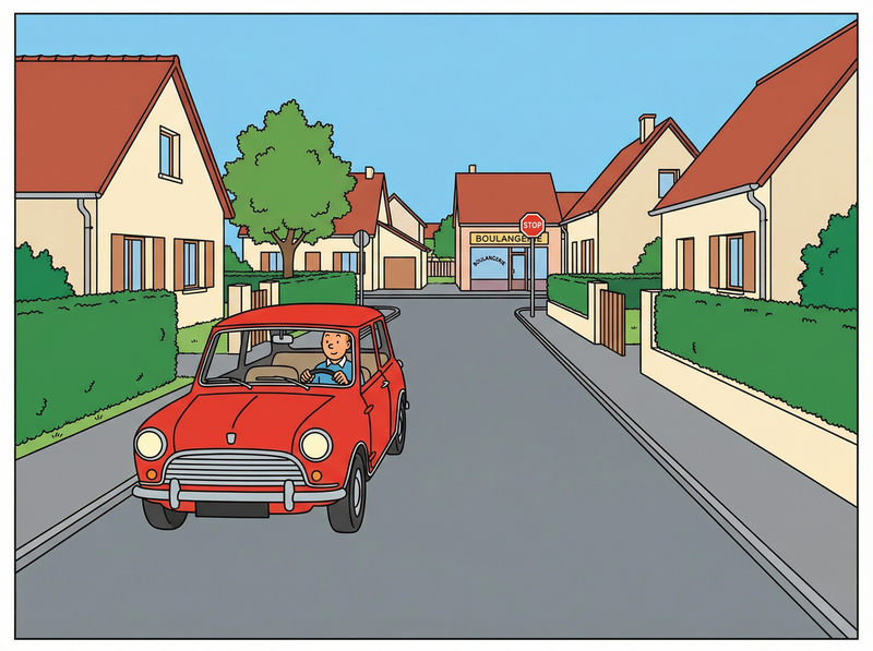 Getting started — learning to drive