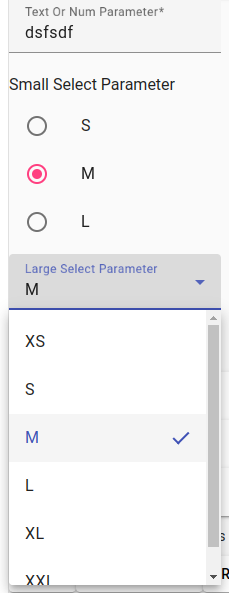 Parameters