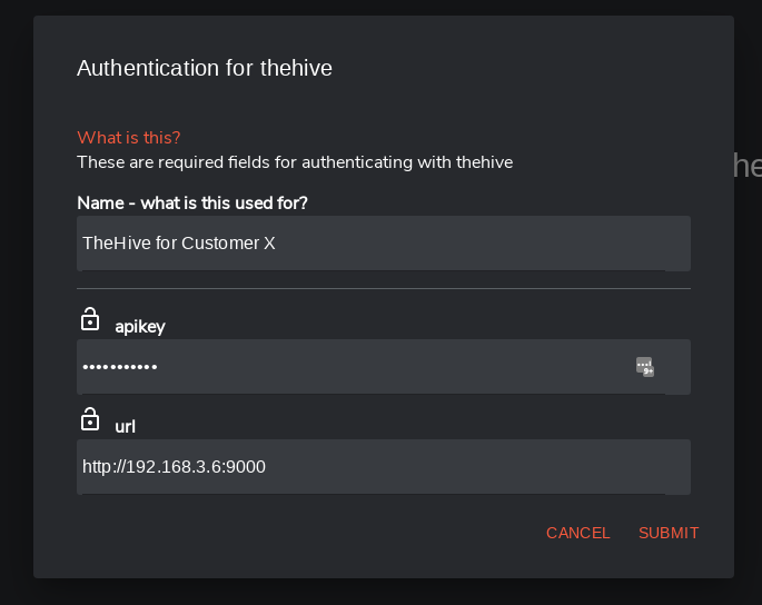 Authentication workflow popup