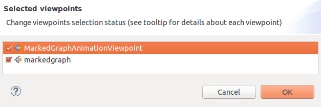 Select MarkedGraphAnimationViewpoint