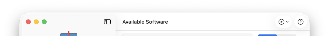 Toolbar and buttons