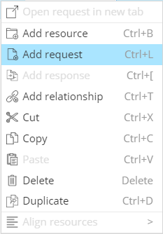 Swagger - Add request contextual menu.png