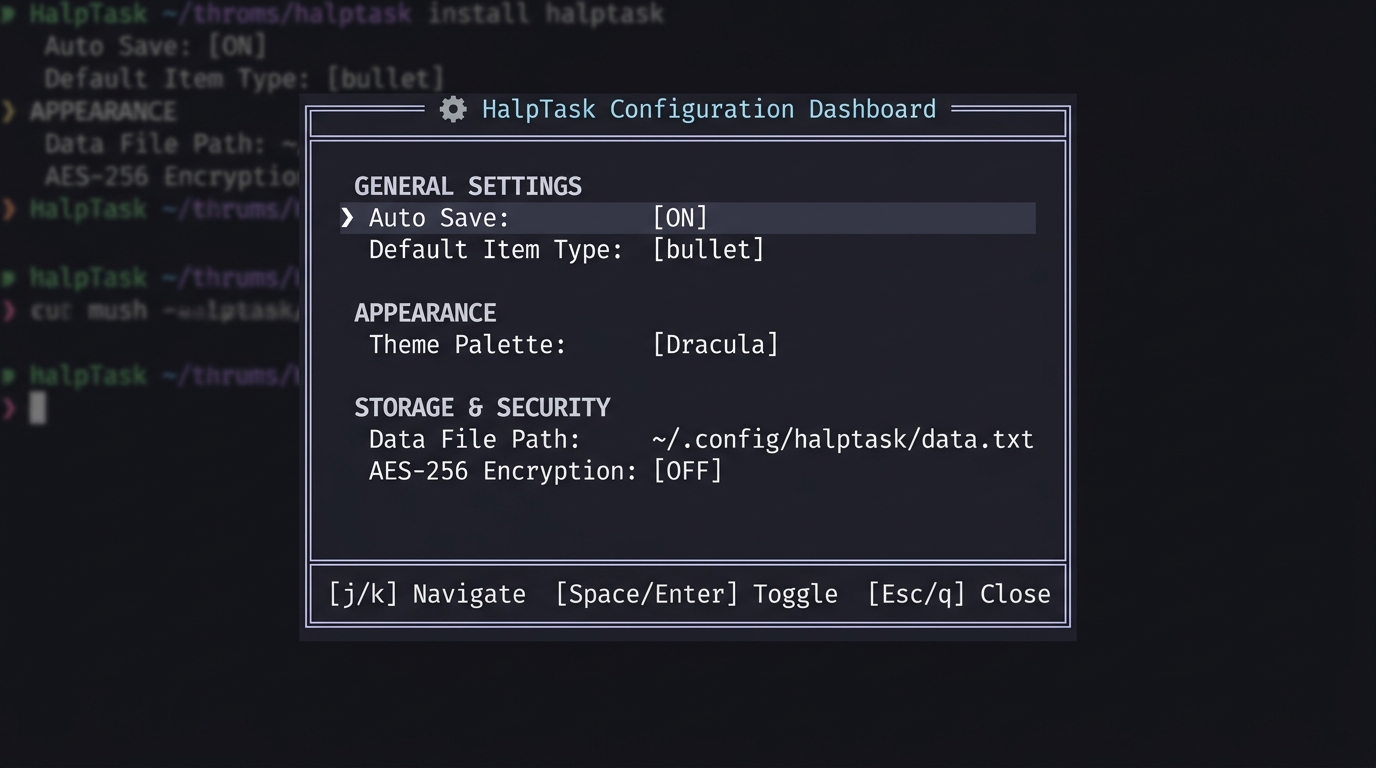 Interactive Config Dashboard