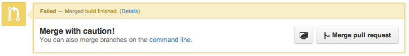Failed Pull Request