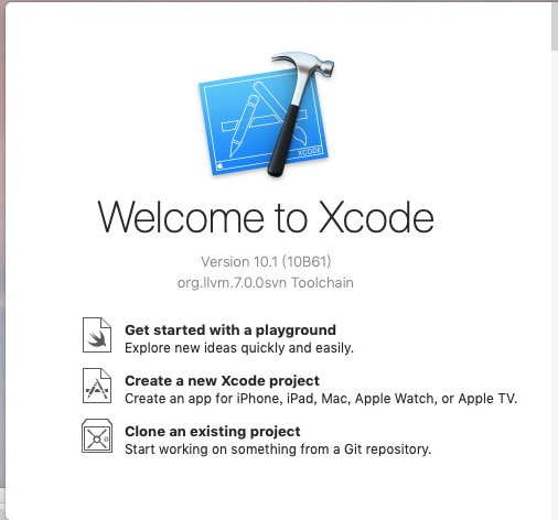 Xcode build settings