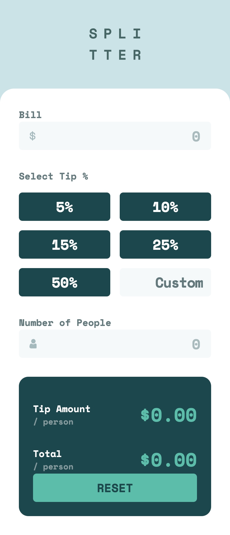 Preview image of project Tip Calculator App