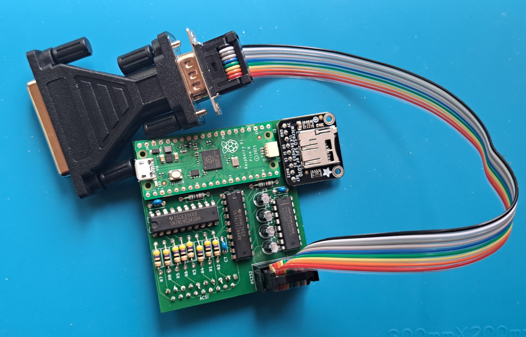 Atari-Link ST/STE example