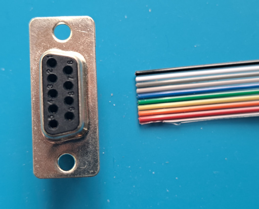 DB-9 orientation