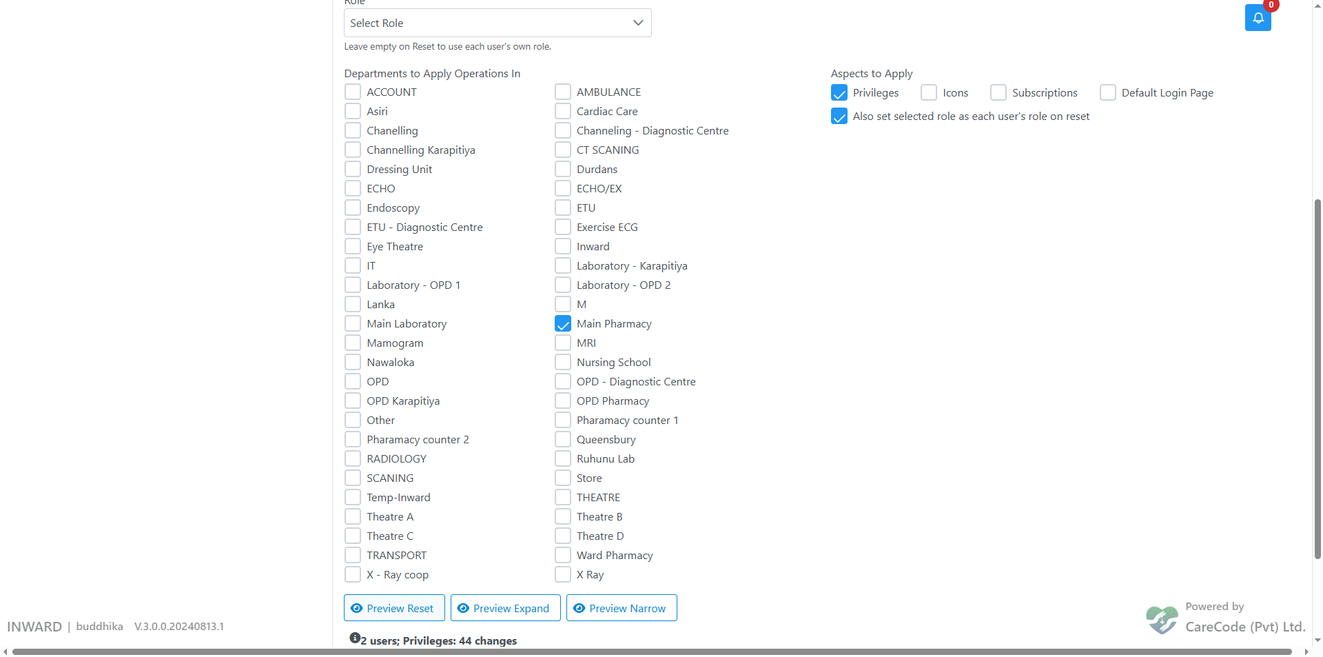 Bulk preview