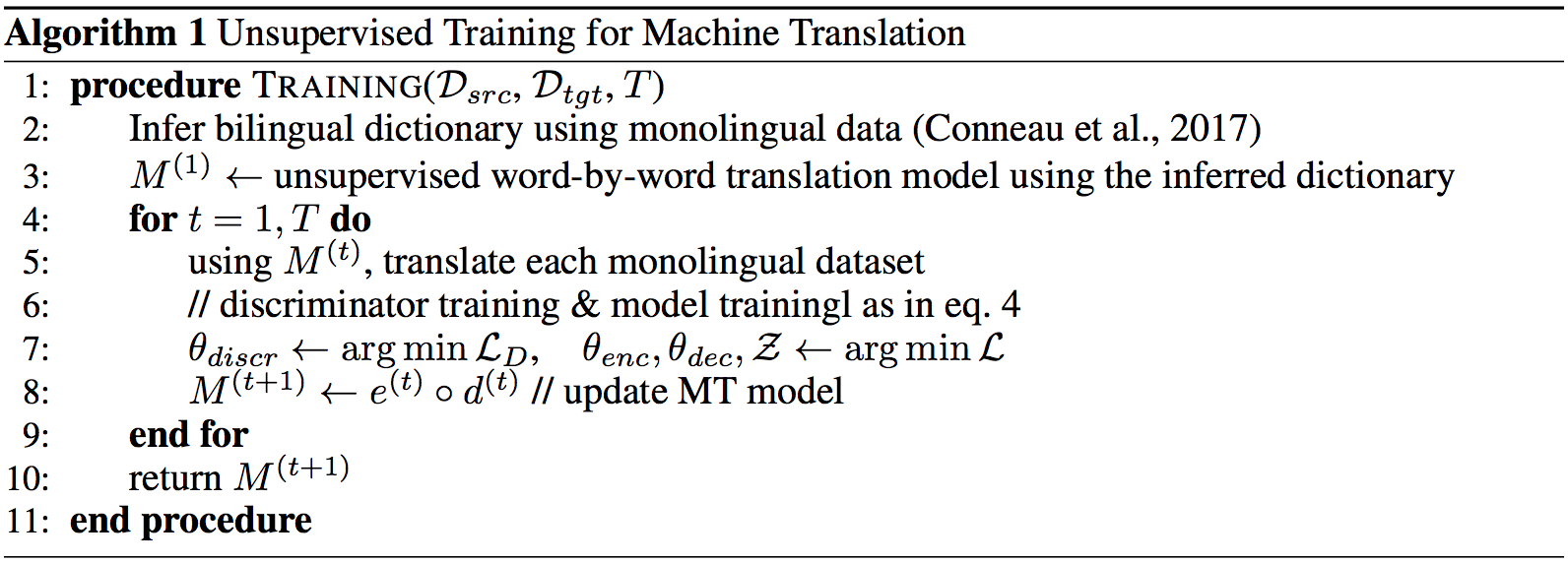 Algorithm 1