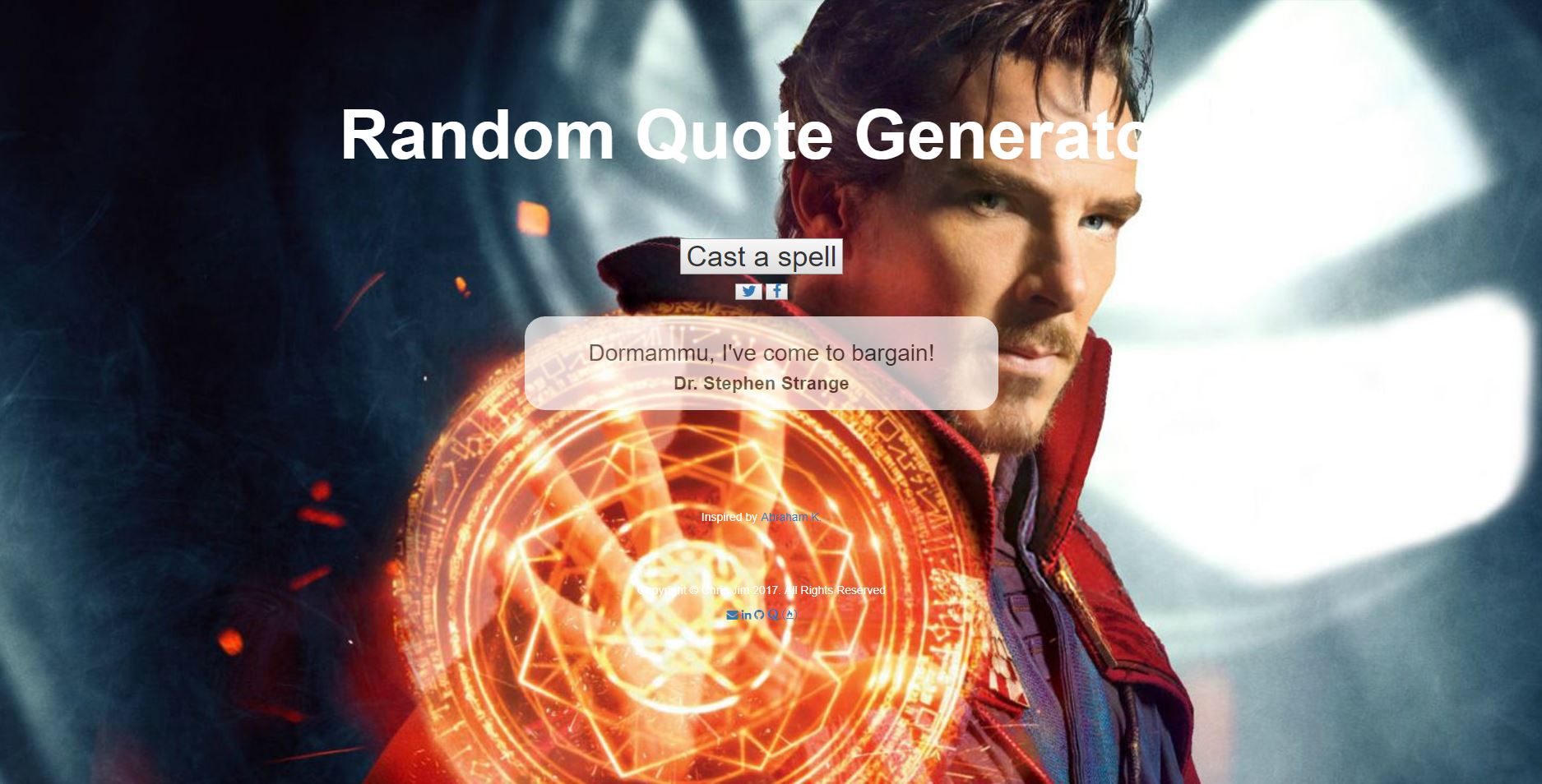 Random Quote Generator