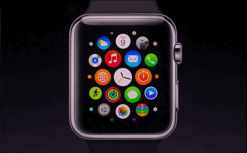 Apple Watch homescreen
