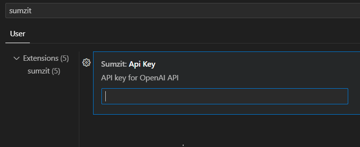 Configure API key