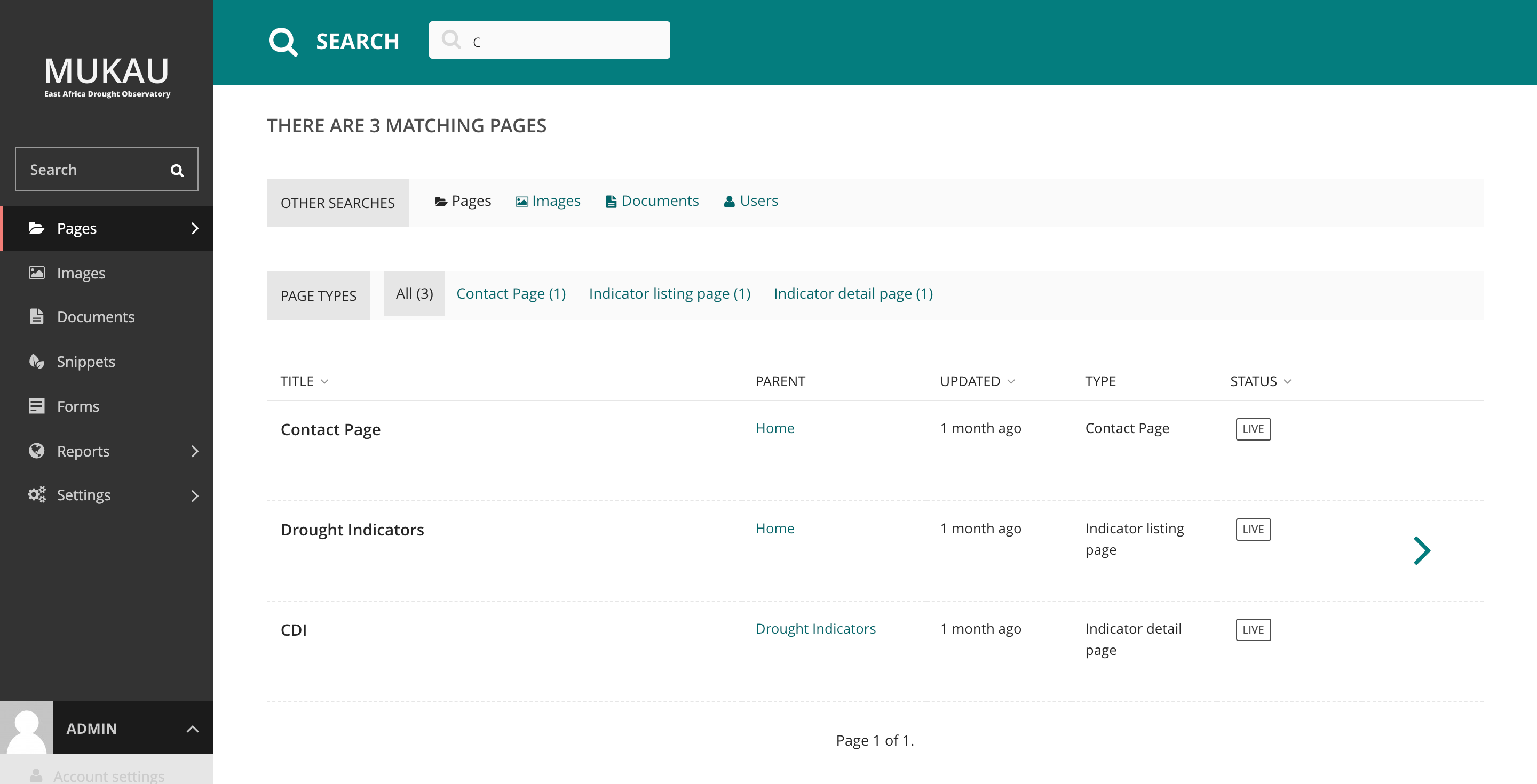 Search Using Search