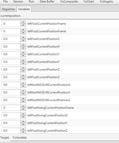 YoVariable search example