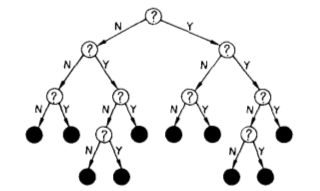 Binary decision tree