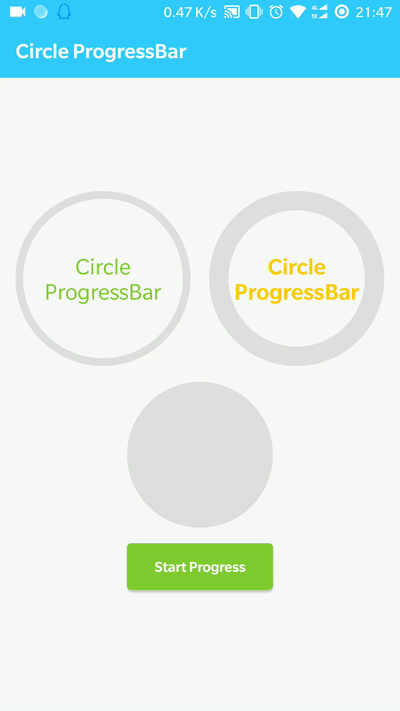 Circle ProgressBar