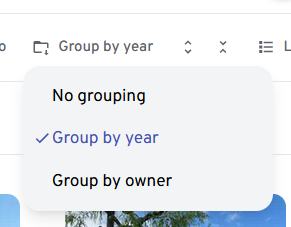 GroupByDropdown