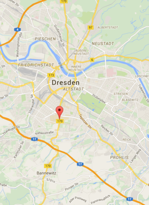 GPS Google Maps Dresden