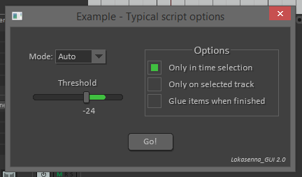 A GUI example