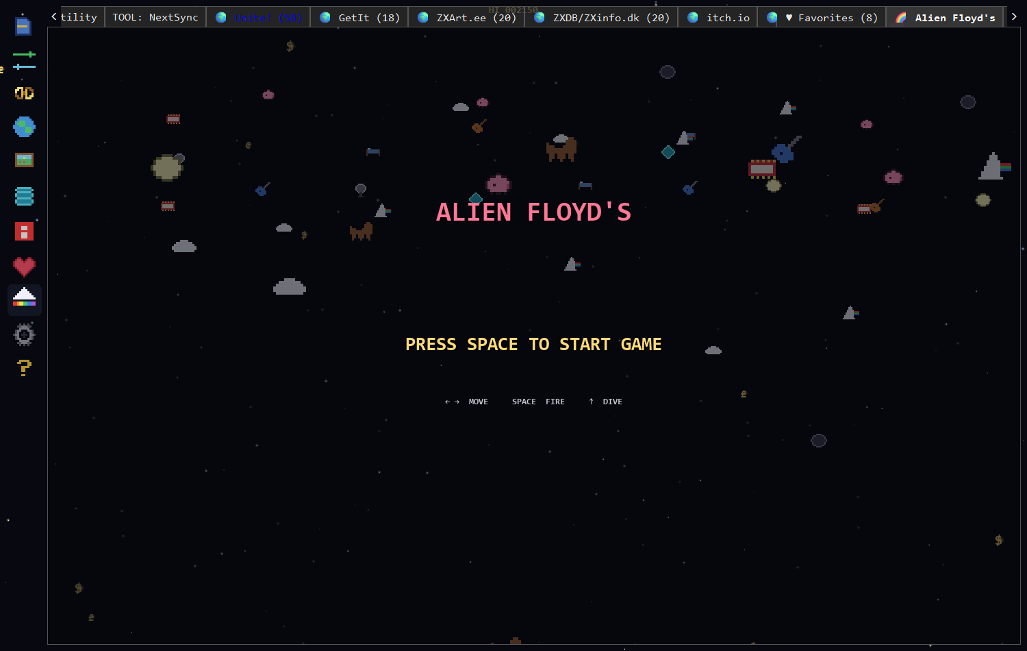 The Alien Floyd's tab