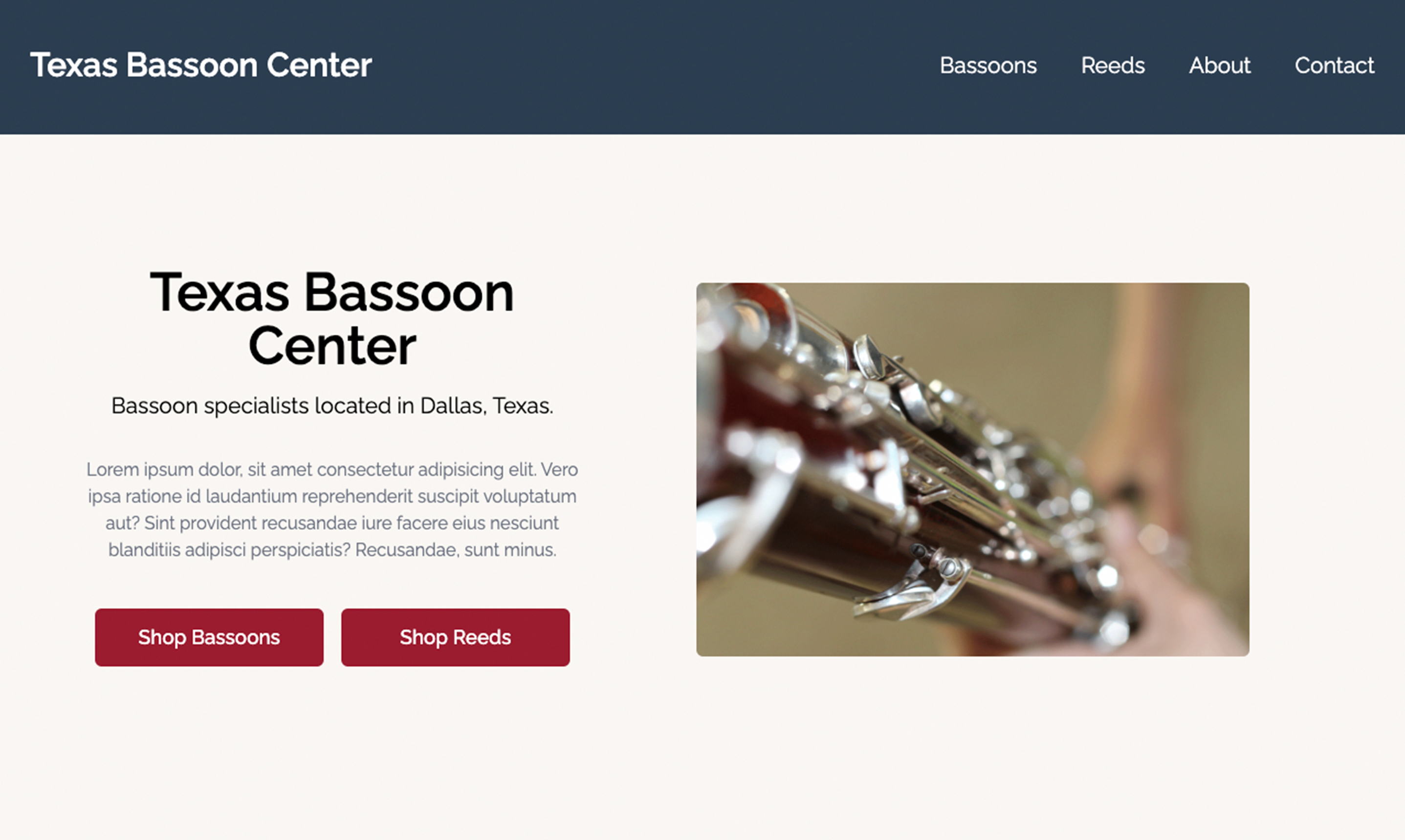 Texas Bassoon Center
