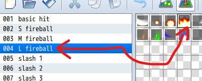 action id to event showing