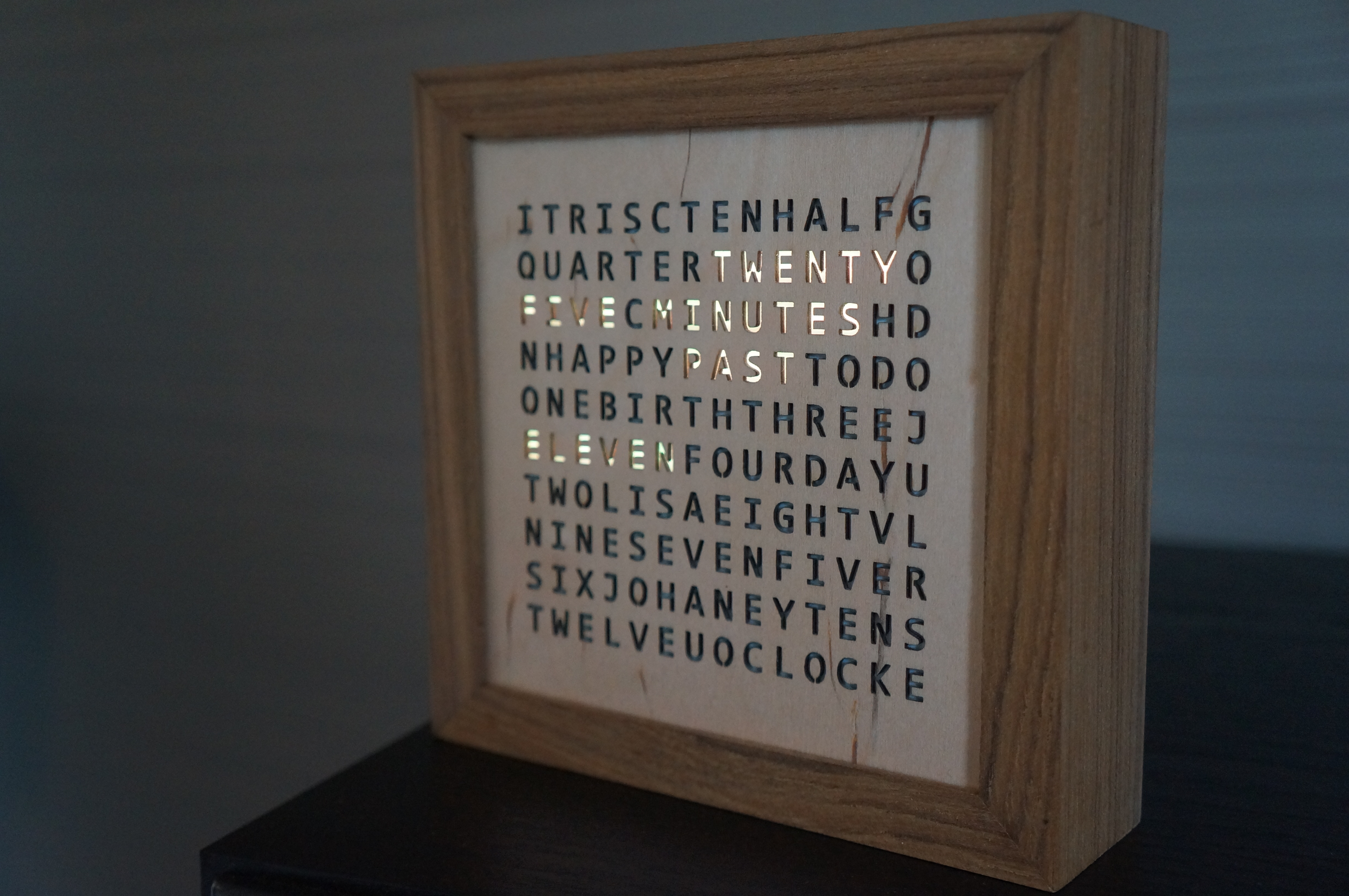 Image of Word Clock