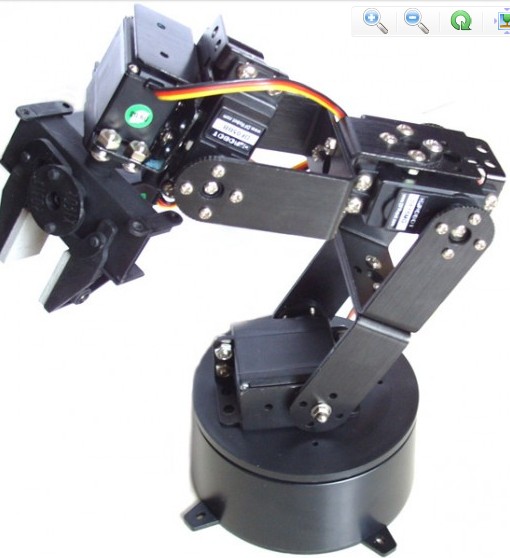 6 DOF Robotic Arm (SKU:ROB0036)