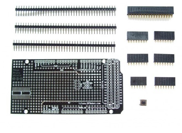 Mega Prototyping Shield For Arduino Mega (SKU: DFR0016)