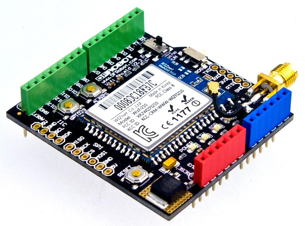 WiFi Shield V2.2 For Arduino (SKU:TEL0047)