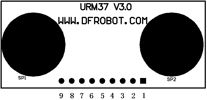 Figure 2: URM37 V3.2 Pin Definition