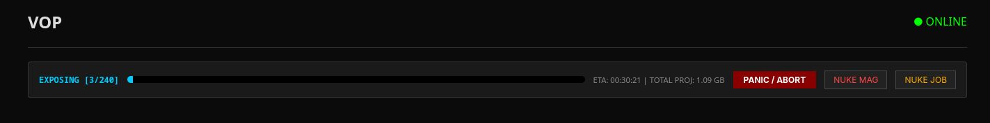 Status bar