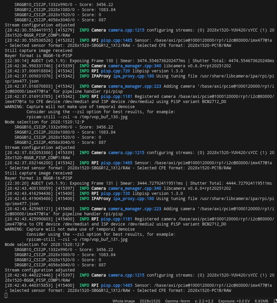 Seeing the terminal